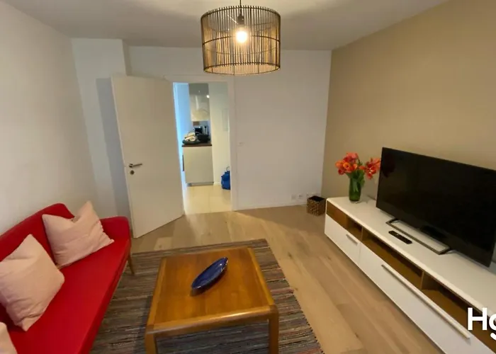 H2 With 3,5 Rooms, 2br, Living And Kitchen, And Quite Apartment