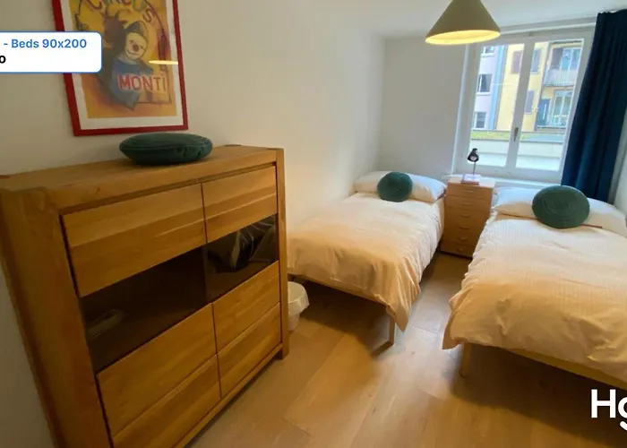 H2 With 3,5 Rooms, 2br, Living And Kitchen, And Quite Zürich